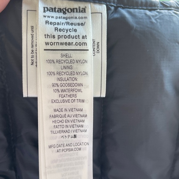Patagonia Down 800 fill power Quilted Vest - Picture 13 of 16